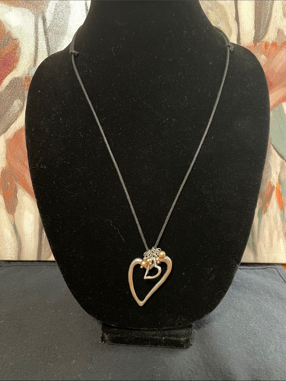 JJill Heart Bead Necklace